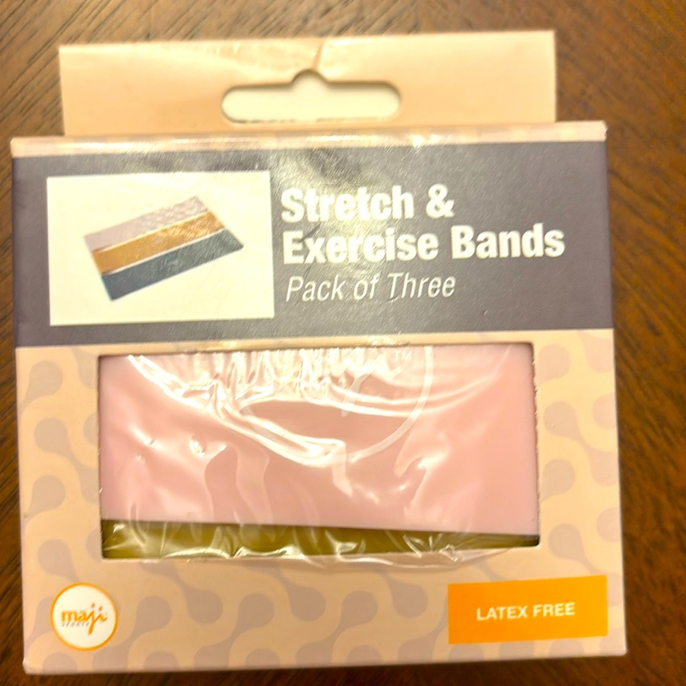 Stretch & Exercise Bands ( pack of three)